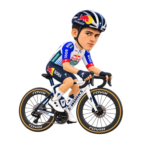 Illustration de Giovanni Aleotti dans la tenue 2026 de Red Bull–BORA–hansgrohe